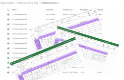 Organisation mit Excellisten