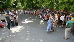 Begeistertes Publikum am Sommerfest