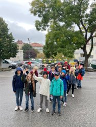 Wallfahrt Volksschule (2B) und AHS (4A)
