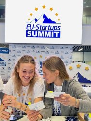 ERICs beim EU Startups Summit 2023 in Barcelona