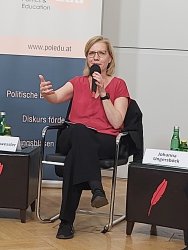 ERICs treffen im Presseclub Concordia Umweltministerin Leonore Gewessler