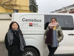 Buddyklassen sammeln für den Canisisbus