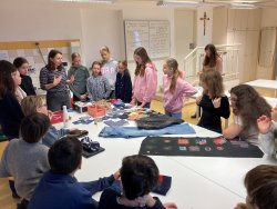 Visible Mending Workshop der 2a