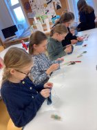 Visible Mending Workshop der 2a