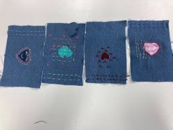 Visible Mending Workshop der 2a
