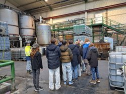 Lehrausgang der 4b zur Firma Olbrich AVR