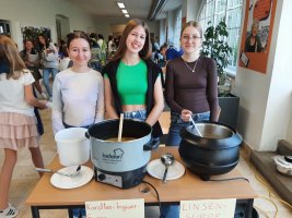Fastensuppenessen für den guten Zweck