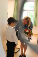 Begrüßung der 1. Klassen