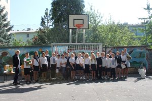 Begrüßung der 1. Klassen