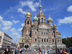 Wahlpflichtfach Russisch: Blutskirche in St. Petersburg