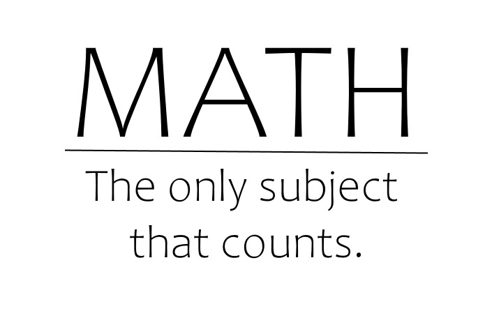 Nur in Mathematik wird gezählt ;) Nur in Mathematik wird gezählt ;)