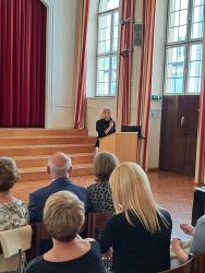 Begrüßung durch Martha Mikulka, BEd M.A.