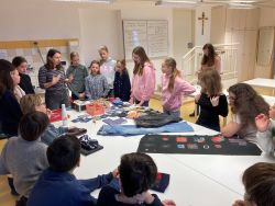 Visible Mending Workshop der 2a