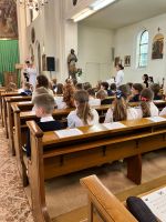 Begrüßung der 1. Klassen