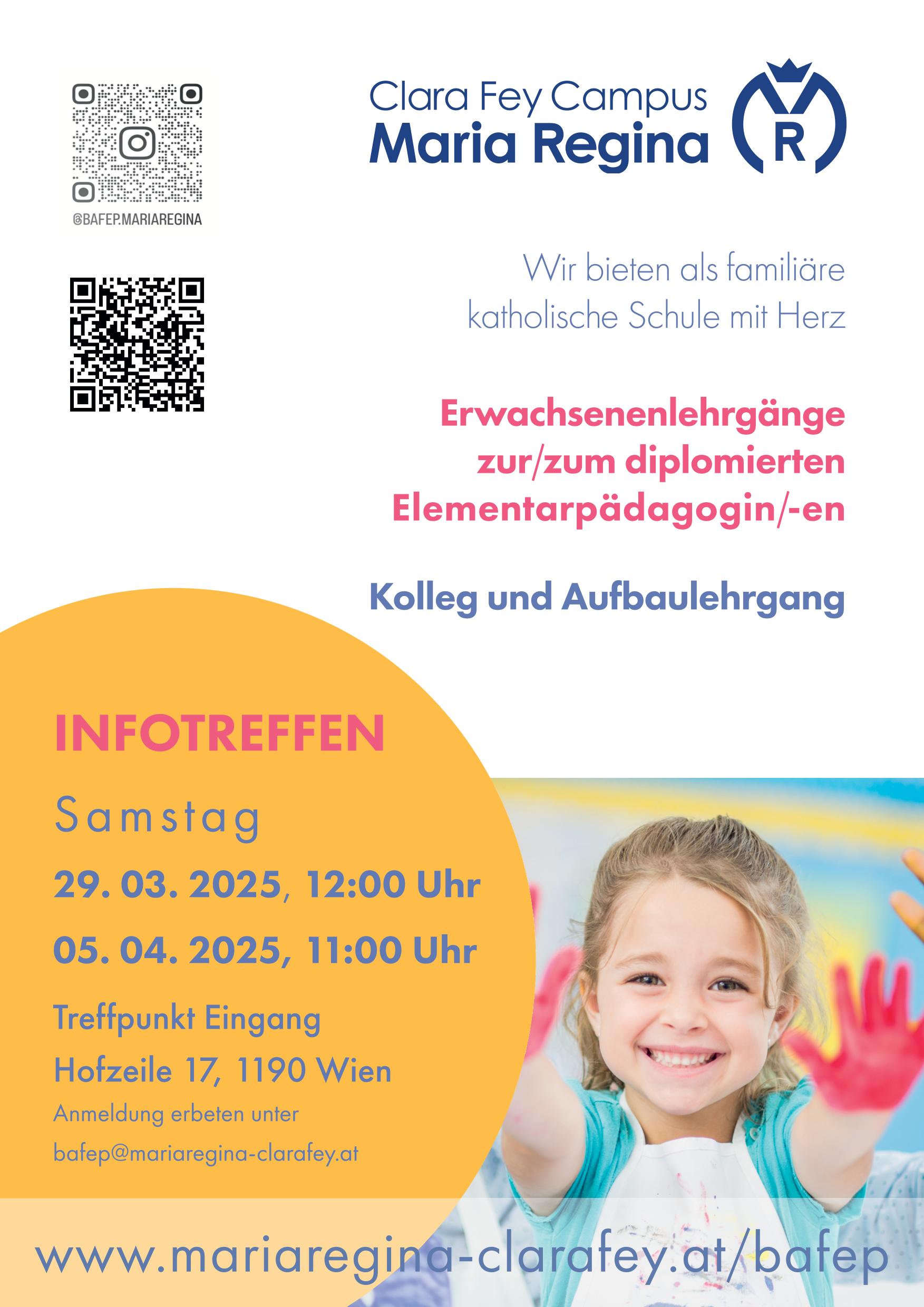Plakat Erw Ausbild. 29.3. u 5.4.2025 Infotage 1