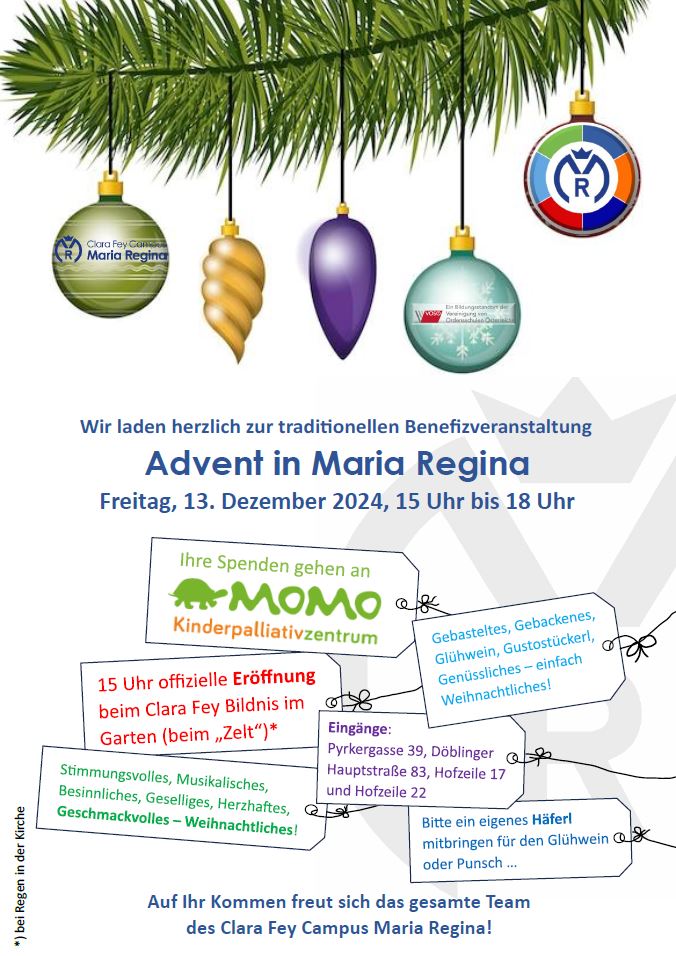 Advent in MR 2024 Einladung